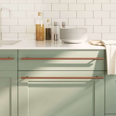 Ručke za ormarić 10 kom 480 mm, brončane