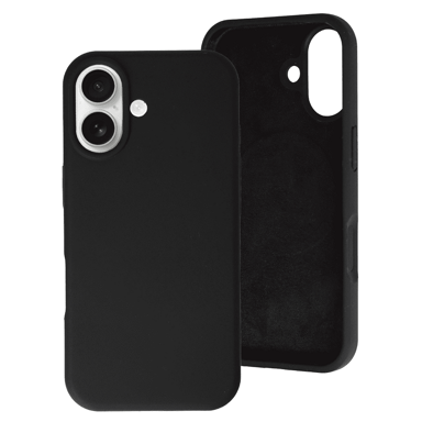 ONASI Silikonska maskica, iPhone 17, mat liquid, crna