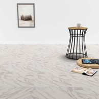 Podne daske, 55 kom, 5,11 m², PVC, crne