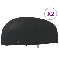 Navlake za motocikl 245 x 105 x 125 cm od tkanine 210D Oxford, 2 kom.
