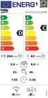 BEKO Perilica-sušilica rublja HTV 8716 X0
