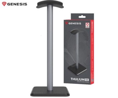 GENESIS Stalak za slušalice Thulium 100, metalni, sivi