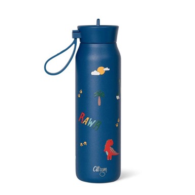CITRON Boca za vodu Blue Dino, 350 ml