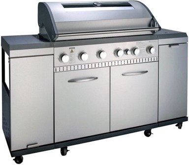 LANDMANN Ljetna kuhinja GRILLCHEF PREMIUM 6.1 12120, sa plinskim roštiljem