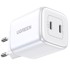 UGREEN Punjač NEXODE 45W DUAL USB-C PD, 25W+20W