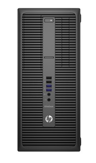 HP Stolno računalo EliteDesk 800 G2 / Intel Core i5-6500, 8GB, 256GB, Windows 10 Pro (obnovljen)