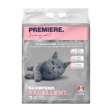 PREMIERE Excellent pijesak za mačke, 12 kg