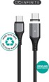 ESTUFF Magnetski USB-C kabel 100 W 2 m grs