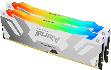 KINGSTON Radna memorija FURY Renegade RGB White, 64GB (2x32GB), DDR5, 6400MT/s, CL32 