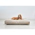MIACARA Krevet Mondo Cappuccino M, 100×75 cm, boucle, svjetlo smeđi