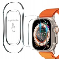 ERBORD Kaljeno staklo s okvirom za montažu za Apple Watch Ultra 1/2/3 49 mm, 2 kom.
