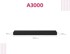 SONY Soundbar HTA3000, 3.1 kanalni, Dolby Atmos, crni