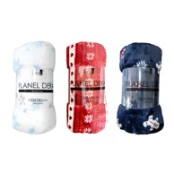 LIVING IN Deka flanel božićna 130X180 cm