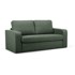 BOBOCHIC PARIS Zelena sklopiva sofa 160 cm Come, 160x72x79 cm