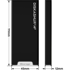 ISTORAGE Vanjski SSD diskAshur M2 PIN, 500 GB, M.2, USB-A / USB-C 3.2 Gen 1, crno