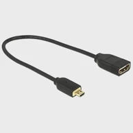 DELOCK Adapter micro HDMI na HDMI 20 cm  