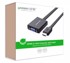 UGREEN Adapter HDMI na VGA, 3.5mm Audio + MicroUSB, crni