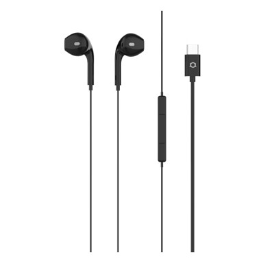 ADDA COLLINS Slušalice ERP-001-BK Link, žičane, In-Ear, Type-C, crne