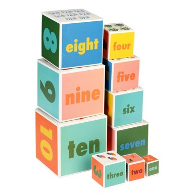 REX LONDON Kocke za slaganje Wild Wonders