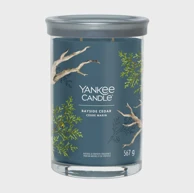 YANKEE CANDLE Svijeća Signature large tuler Bayside cedar