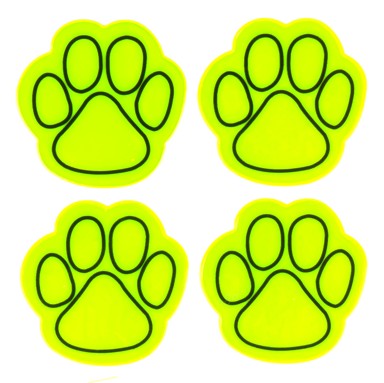 AMIO Set reflektivnih naljepnica, šape