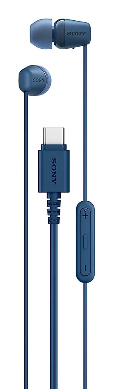 SONY Žične in-ear slušalice IER-EX15C, USB-C, plave