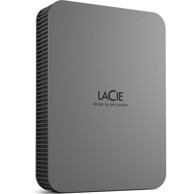 LACIE Eksterni hard disk Mobile Drive Secure, sivi, 5TB, USB 3.1 Type C