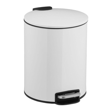 NORTHIX Kanta s pedalom, 5 L, metalna, uklonjiva unutarnja kanta