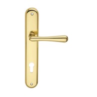 BINALIA Kvaka Elegant, garnitura sa štitom, WC, mesing