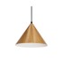 CANDELLUX LIGHTING Smeđa viseća svjetiljka sa staklenim sjenilom ø 25 cm Dunca