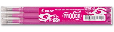 PILOT FRIXION ulošci za pisaljku s gelom, ružičasti