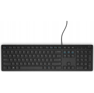 DELL Tipkovnica KB216, USB, QWERTY IT, crna