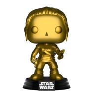 FUNKO POP! -  Star Wars - Rey (Chrome - Matt Gold)(Excl.)