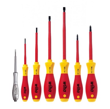 WIHA 7-dijelni set križastih odvijača SOFTFINISH