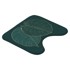 DOUCEUR D'INTÉRIEUR Tamno zelena kupaonska prostirka za WC 45x45 cm Jade