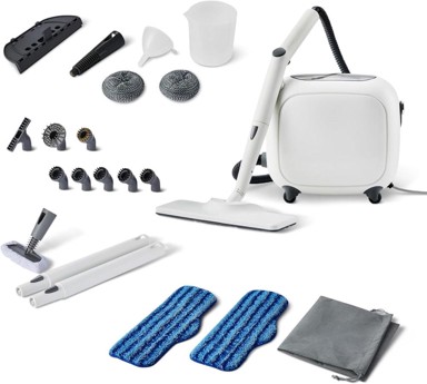 AMAZON BASICS Višenamjenski parni čistač, 1,5 L, 1500 W