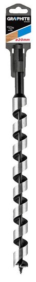 GRAPHITE Spiralno svrdlo za drvo, 20 x 400 mm