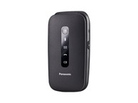 PANASONIC Mobitel KX-TU550EXB, flip, preklopni, crni