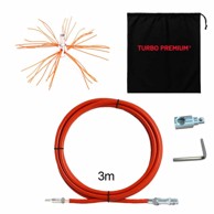 Rotirajuća četka za čišćenje dimnjaka TURBO Premium Anaconda, 3 m