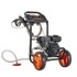 VEVOR Perilica pod tlakom na plin, 2900 PSI, 7 l/min, 71x46x77 cm, crna
