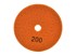 Polirni disk za suho brušenje kamenine, 125 mm, P200