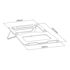 MY WALL Stalak za laptop HT 19L