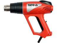YATO Fen na vrući zrak YT-82291, 500 l/min, 550 °C, 2000 W, crveno/crni