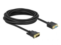 DELOCK DVI kabel 12+5 (M) na VGA (Ž), 5m