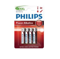 PHILIPS Baterije Power Alkaline LR03 AAA, 1.5 V, 4 kom