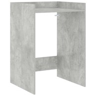 Ormar za perilicu rublja s pohranom 67,5x62x97 cm, beton siva
