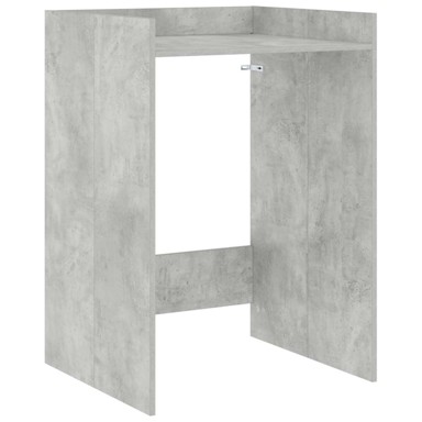 Ormar za perilicu rublja s pohranom 67,5x62x97 cm, beton siva
