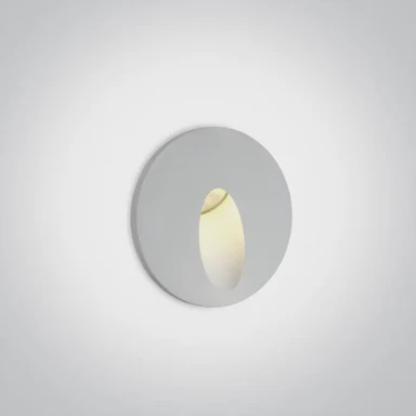 ONE LIGHT Ugradbena zidna svjetiljka led/3w/fi.62mm/d.50mm/ip54+driver bijela dm68030/w/w