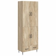 Set ormara, 2 kom, 66 x 34,5 x 95 cm, konstruirano drvo