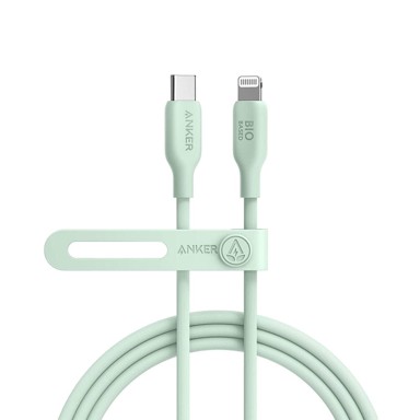 ANKER Kabel, 541 BIO, USB-C na LTG, 1,8 m, zeleni
